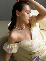 Колье "Pearl Love Rose" Gold