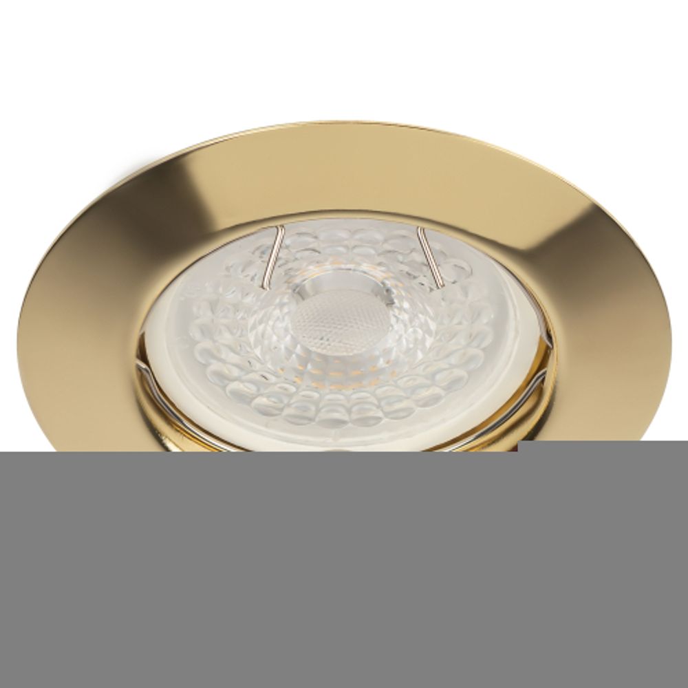 ST3 GD Светильник ЭРА штампованный MR16,12V/220V, 50W золото