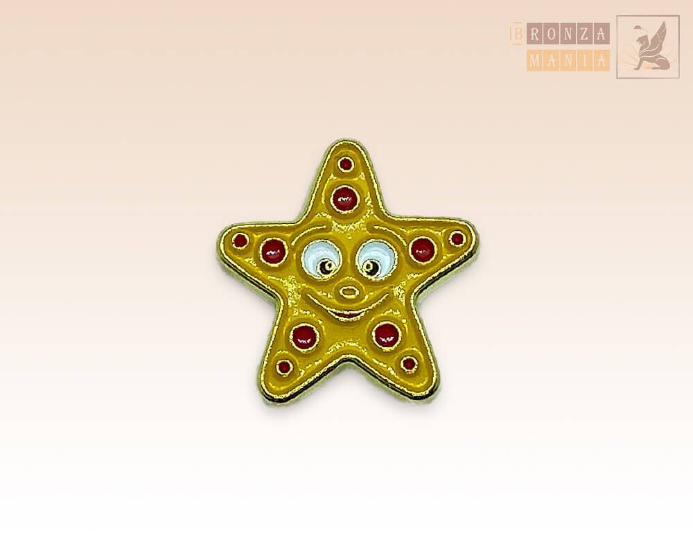 значок Морская звезда