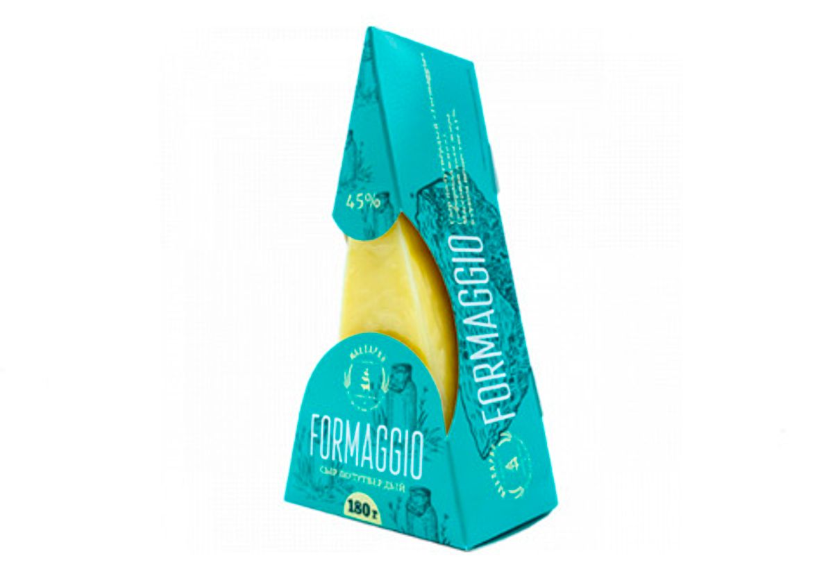 Сыр полутвердый "Formaggio" 180г.