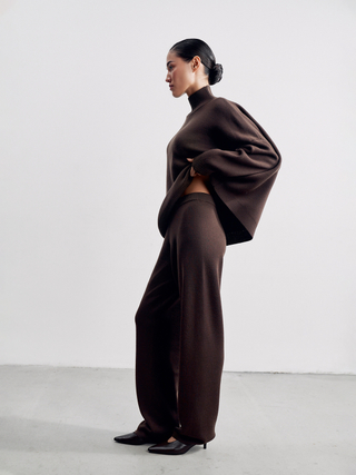 Брюки WEEKEND, шоколадный