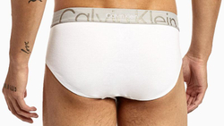 Мужские спортивные боксеры Calvin Klein Embossed Icon Hip Brief 1P - white