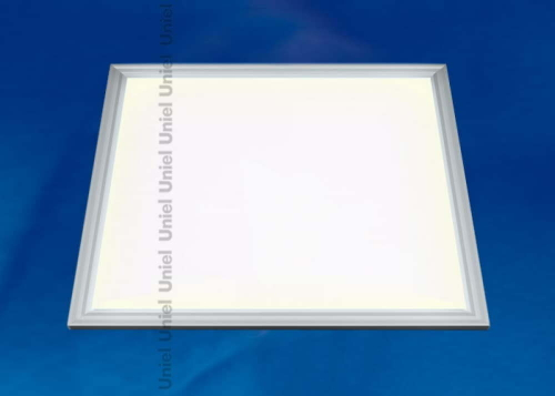 ULP-3030-20/WW PROM-3 SILVER Светильник светодиодный потолочный «Uniel». Мощность 20Вт. Размер 300*300*10 мм. Цвет свечения теплый белый. Цвет серебри