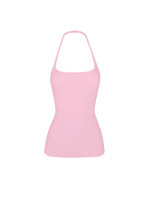 pink halter top