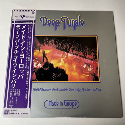 Винтажная виниловая пластинка LP Deep Purple Made In Europe (Japan 1976) (Obi) Lady Double Dealer