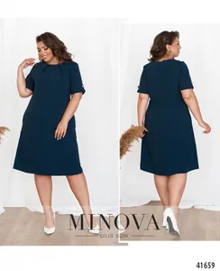 Платье 0142-синий Minova