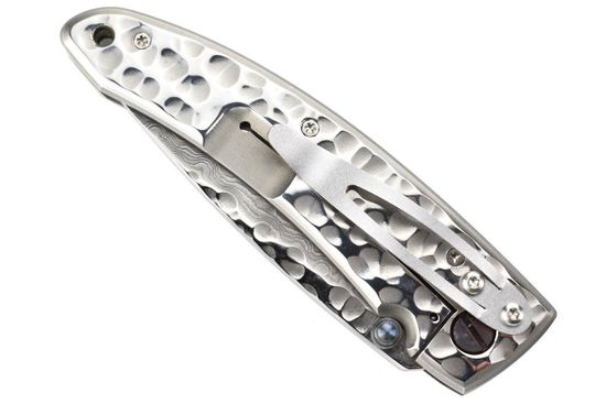 Складной нож Mcusta Damascus Blade Tsuchi Large MC-0114D c клинком из стали VG-10 San Mai (Laminated Stainlesss Damascus) рукоять Stainless Steel