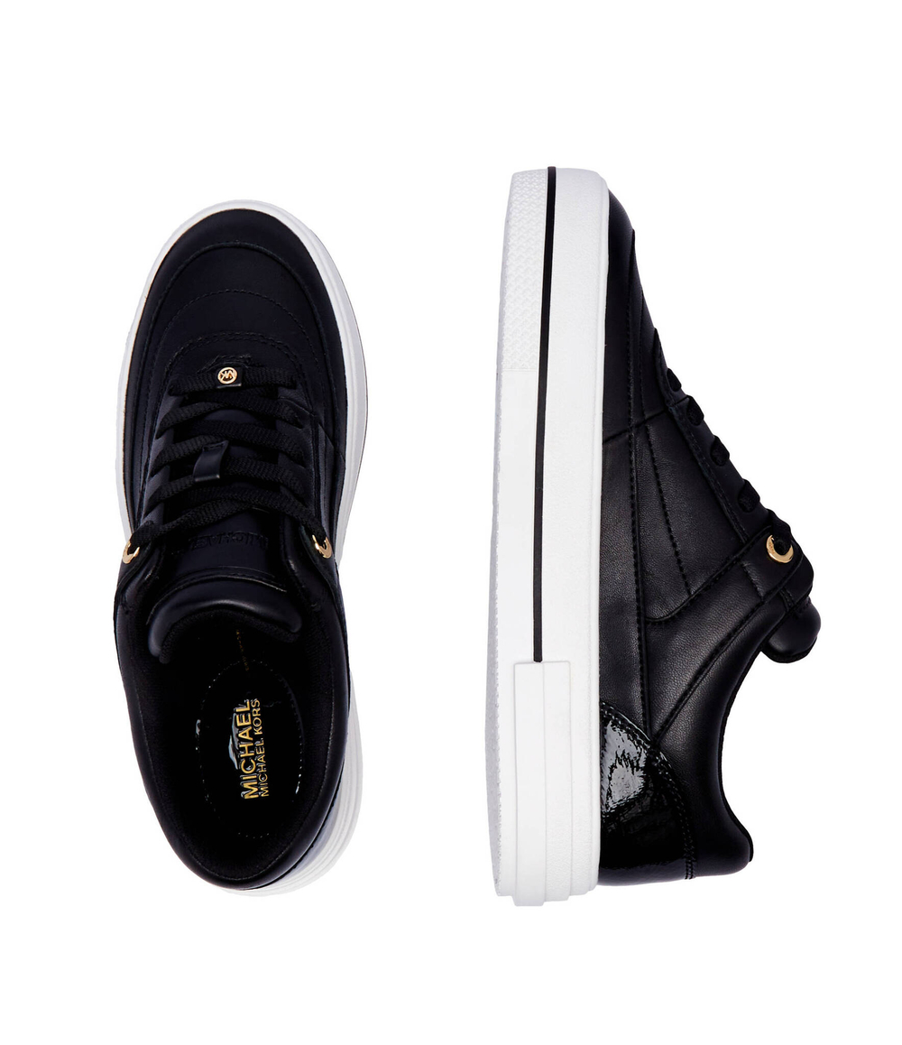 Кожаные кроссовки aurora Michael Kors - черный(43T4AUFS1L)