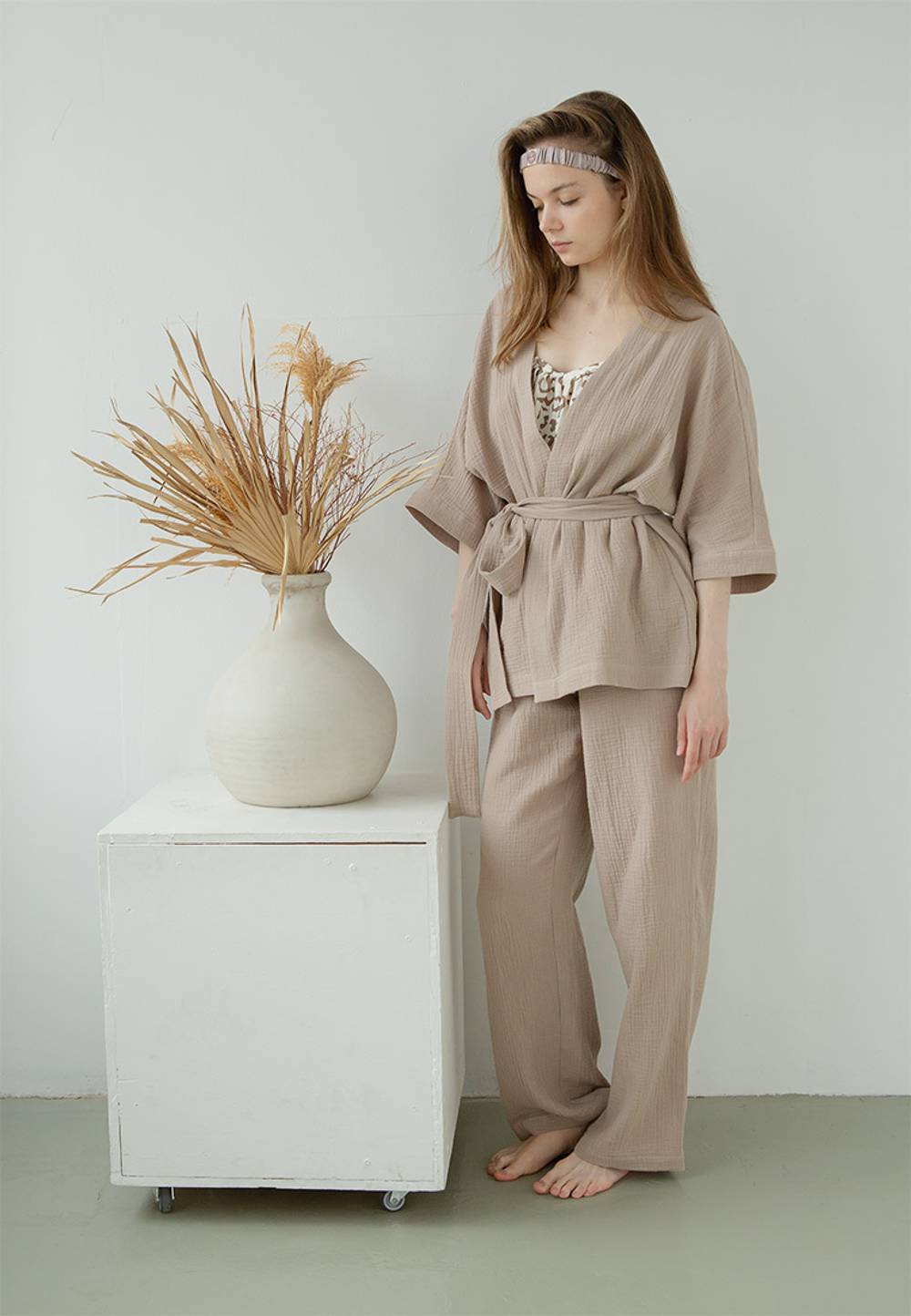 Костюм-кимоно Luxberry Муслин и комфорт тауп