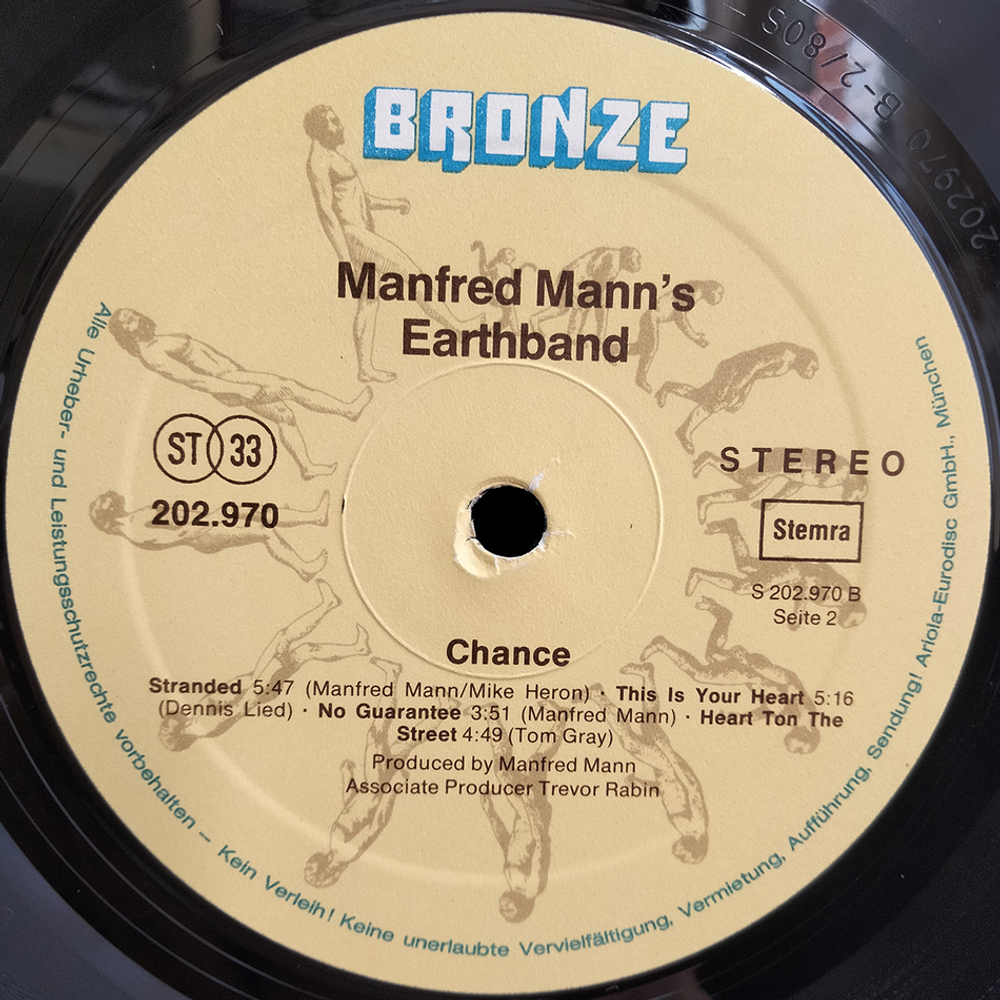 Manfred Mann's Earth Band / Chance (LP)