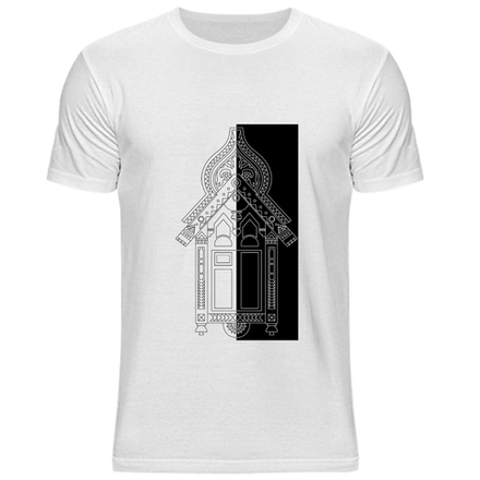 Футболка «Чёрное и белое»