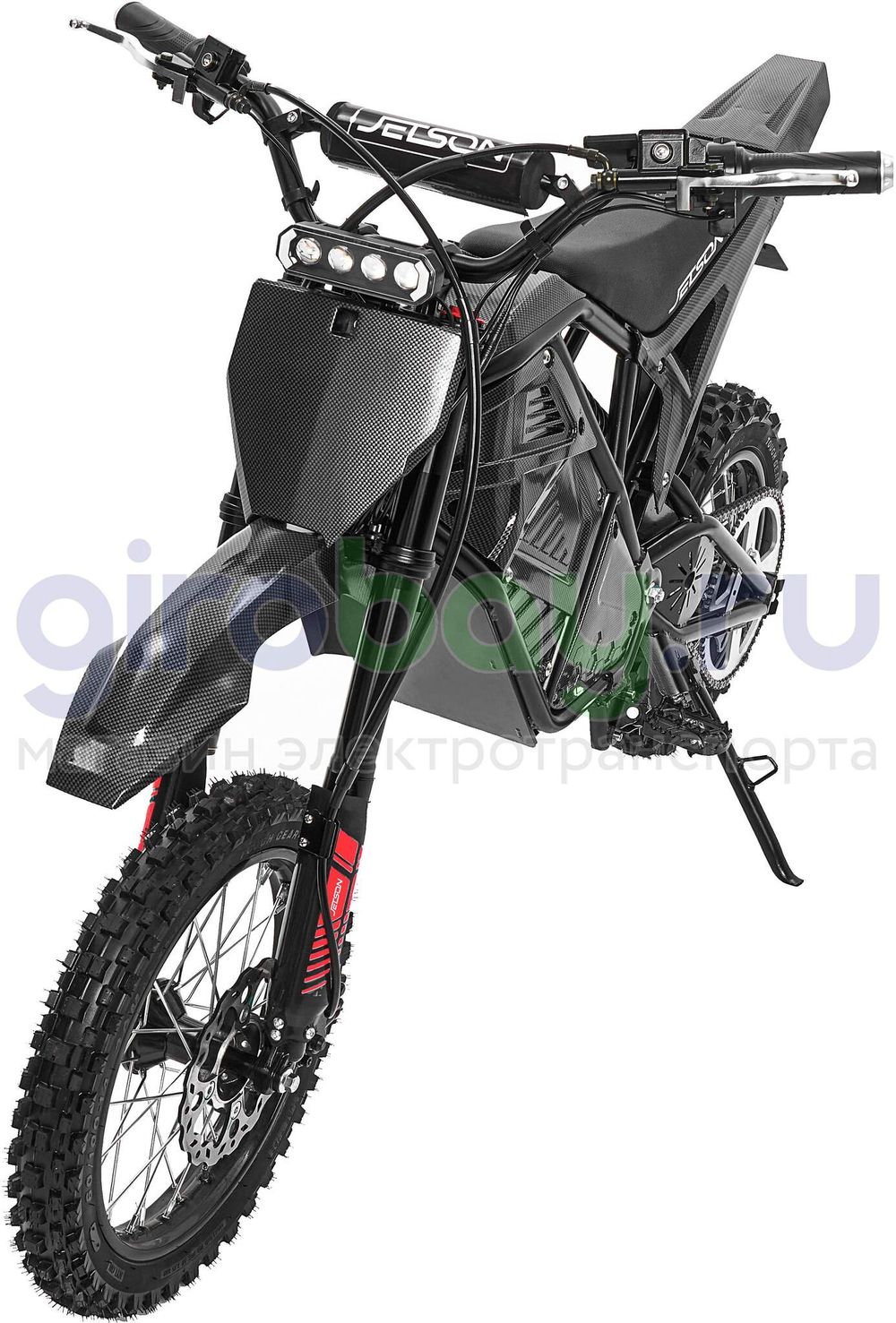 Электропитбайк Jetson MAGNUM 1000W (48V/25Ah) - Карбон фото №7