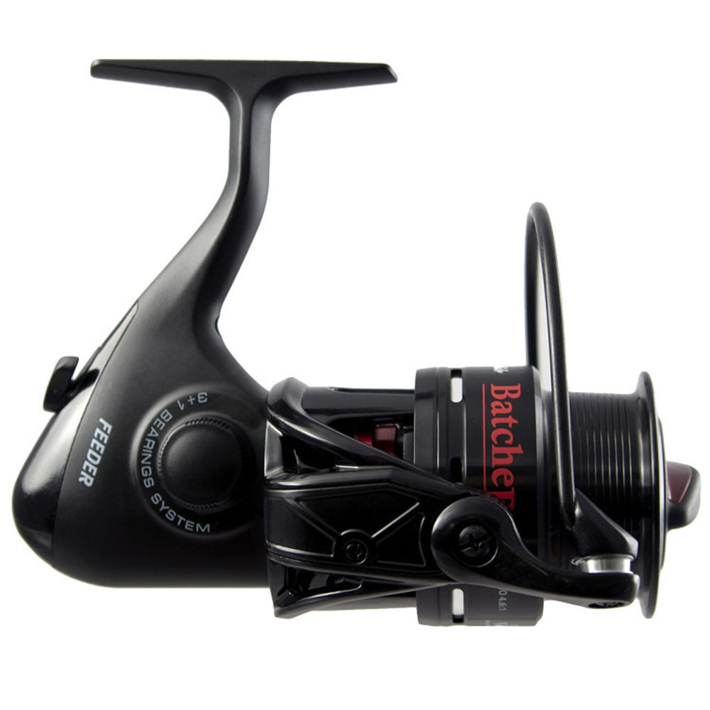 Катушка для рыбалки безынерционная фидерная Black Side Batcher 4500FD (3+1 подш.)