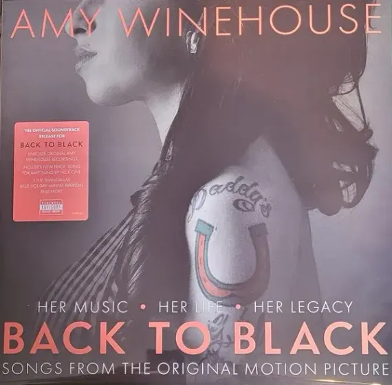 Amy Winehouse, Various – Back To Black, Songs From The Original Motion Picture LP