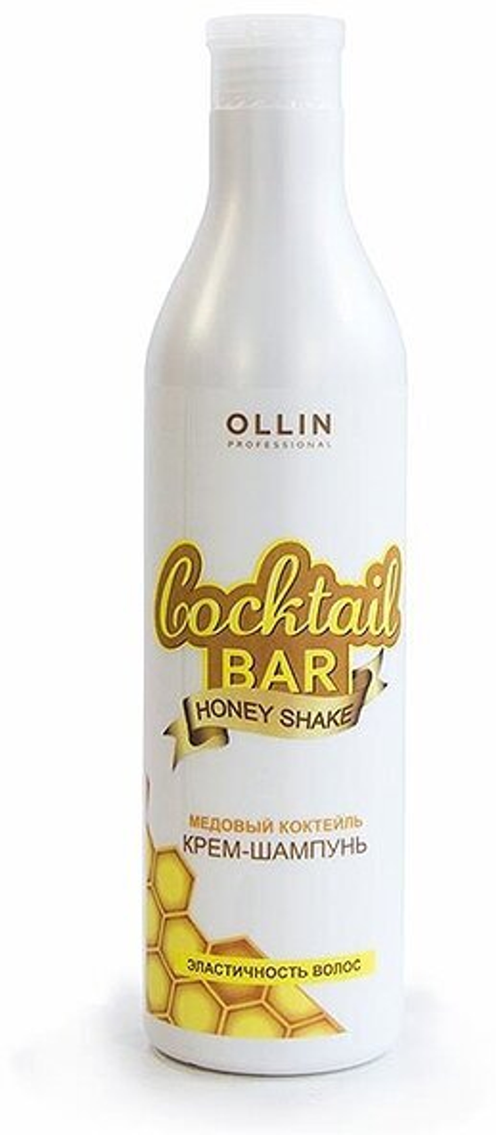 OLLIN Cocktail BAR Крем-шампунь "Медовый коктейль" Эластичность волос 500мл
