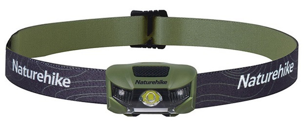 Фонарь налобный Naturehike Xing, 200 лм, зеленый (CNK2300DQ020)