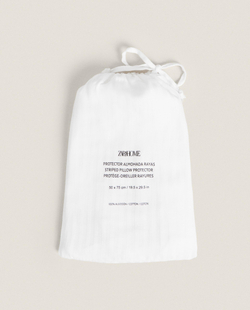 Наволочка Zara Home, хлопок 100%, в полоску, 0064/087