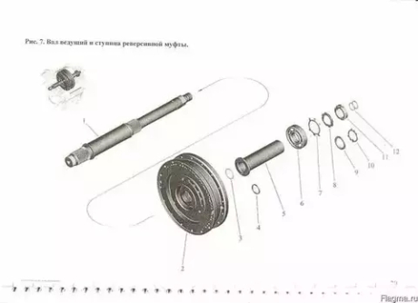 Вал ведущий СБ 525-410
