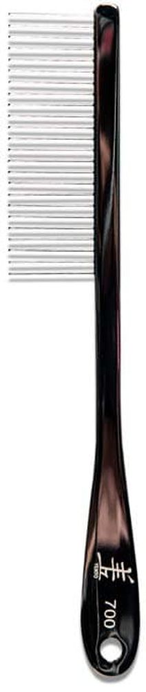 YENTO расческа с ручкой хром #70 для жесткой шерсти YENTO расческа с ручкой хром #70 для жесткой шерсти