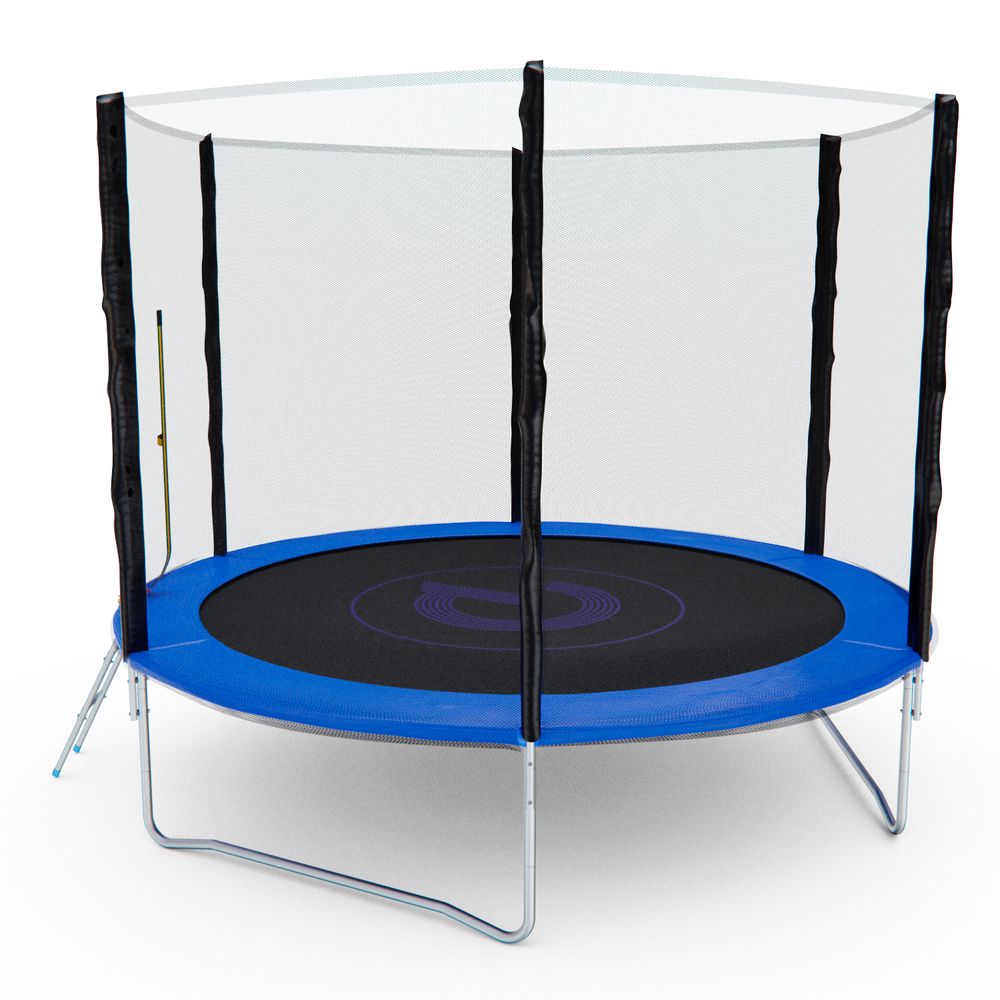 Батут с сеткой DFC PELPO 10ft с лестницей, BLUE