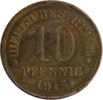 10 пфеннигов 1916-1922 Германия