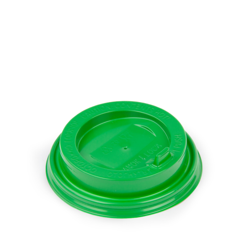 Крышка на стакан d-80 зеленая