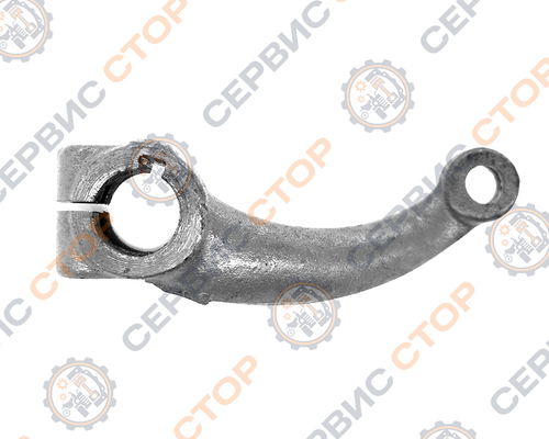 Сошка поворотного механизма левая (цапфы) Минитрактор