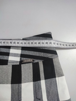 Юбка Bravo в черно-белую клетку 46 размер, новая