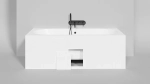 Ванна Salini Ornella AXIS S-Sense 180x80 103411M белая матовая