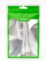 Кабель APPACS (ПРОМО) APEU11i , lightning (for iPhone), 5V/2.4A, 1 метр