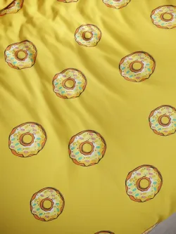 Наволочка комплект 2шт перкаль Сказка "Пончики" 40x60 см на молнии