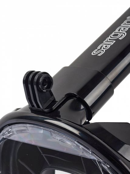 Маска полнолицевая Sargan Планета океан 2.0 черный/черный