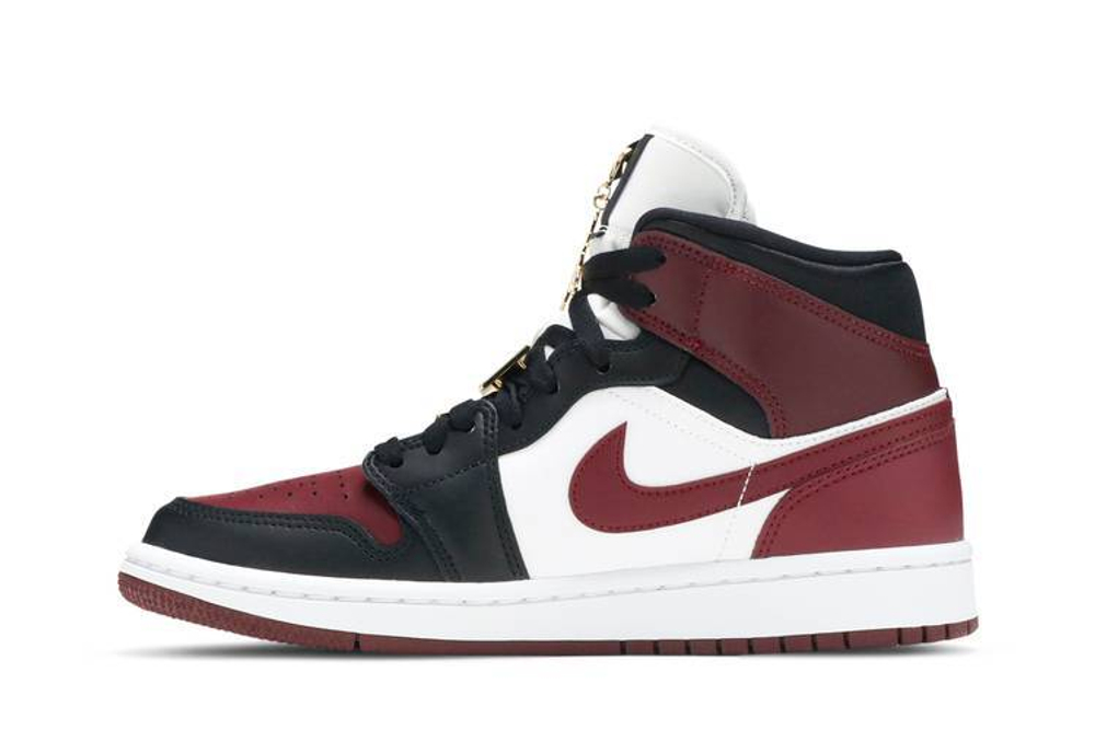 Jordan 1 mid maroon deals