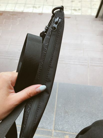 Сумка ТАЙНА пенал Черный/вопросы чер.