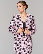 Укороченный жакет из премиального твида