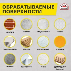 Акриловая грунтовка глубокого проникновения для наружных и внутренних работ 5 литров Экстра