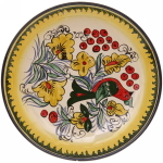 Ляган плоский 32см Турецкий Риштанская Керамика