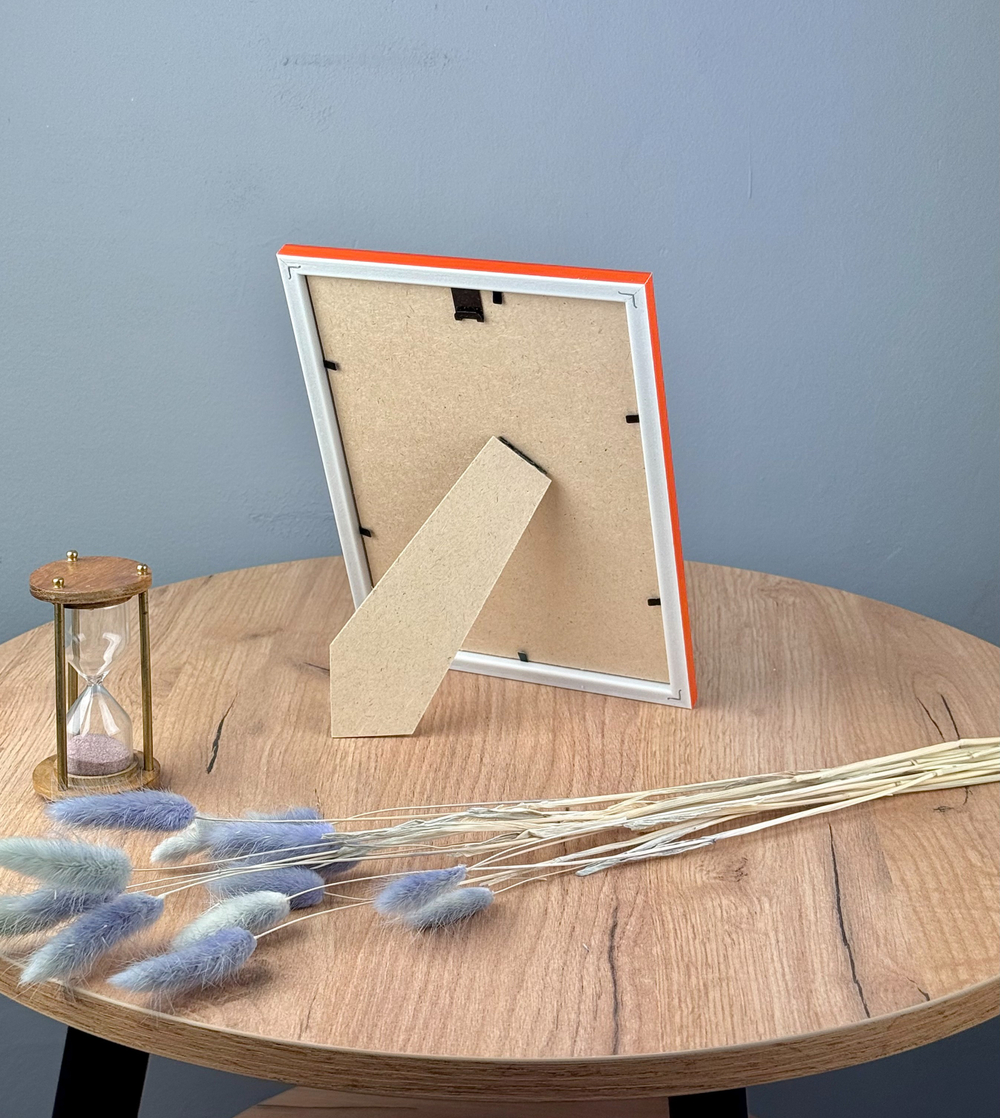 Фоторамка 15х21 см оранжевая, арт. 1521.592564