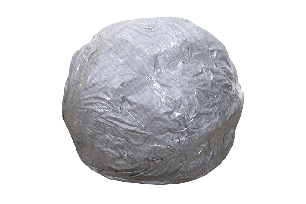 Кресло подвесное Сфера арт.CN600-2024 (стойка+основание.белое.,корзн.белая.,подуш.бирюзовая. 3уп.(М))