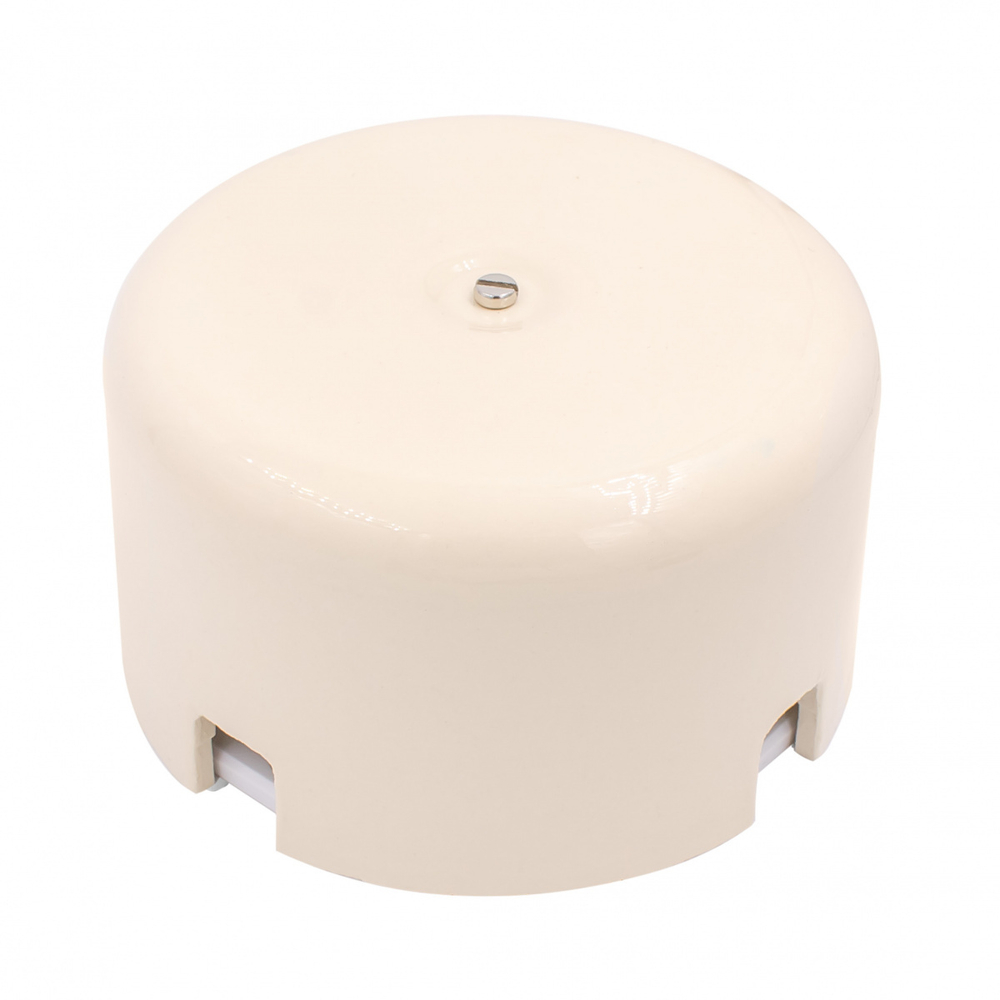 Распределительная коробка 90мм, керамика, цвет песочное золото B1-523-04