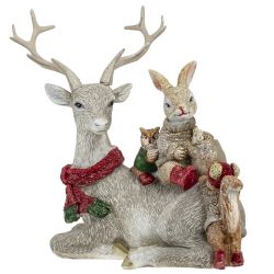 GAEM Фигурка декоративная "Олень", L18,5 W9 H17 см