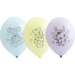 Шар (14"/36 см) Зверюшки-Игрушки 50 шт.