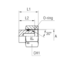 Заглушка V (Г) BSP 1/2