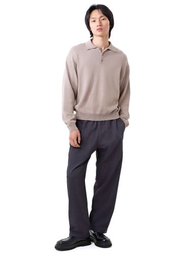 Бежевый джемпер-поло Senseera