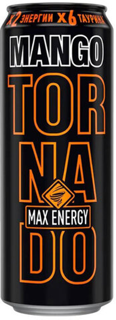 Энергетик Tornado Max Energy Mango 0,45 л