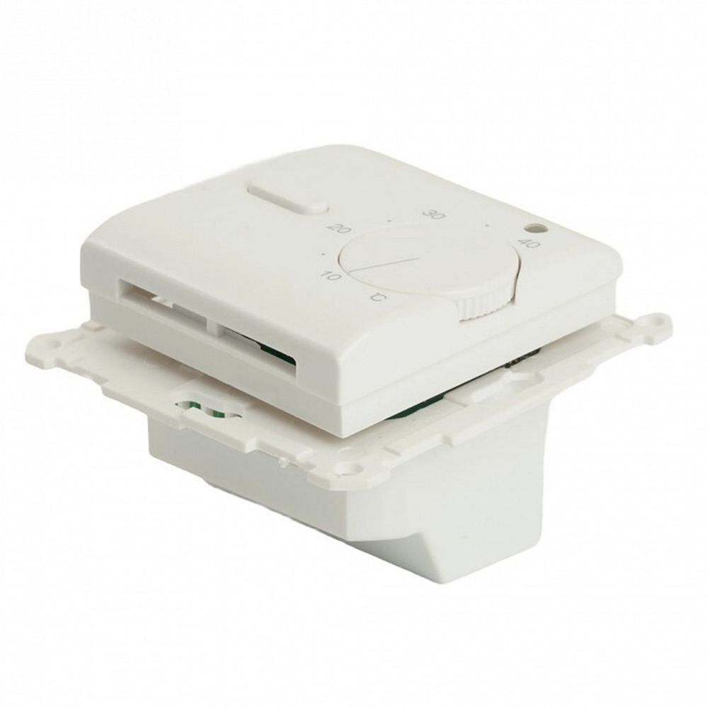 Терморегулятор электромеханический для теплого пола без рамки Stekker Катрин 49740