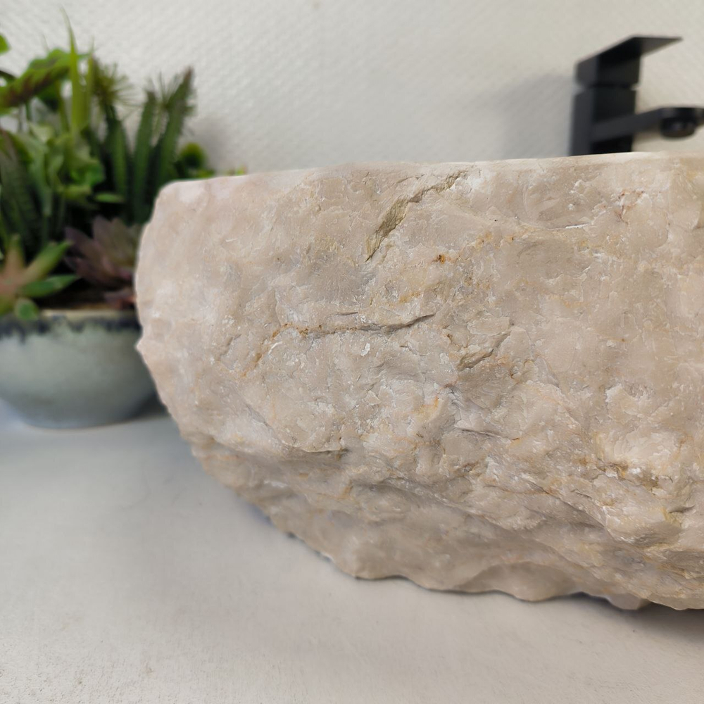 Раковина из мрамора Erozy Cream EM-65326 71*46*16 0881