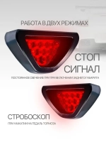 Дополнительный фонарь стоп-сигнал "Formula 1 стробоскоп"