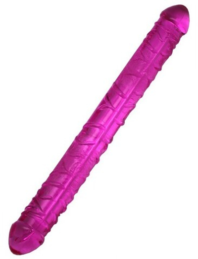 Фаллоимитатор двойной Twin Peaks, розовый (Цвет: розовый)