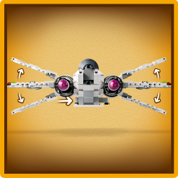 Конструктор LEGO Star Wars 75402 Звёздный истребитель ARC-170 — фото 11